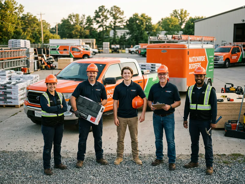 Natiowide Roofers - roof installation in Zebulon near me